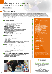 GESTES ET MÉTIERS 1.2.3