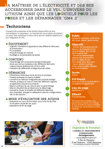 GESTES ET MÉTIERS 4.2
